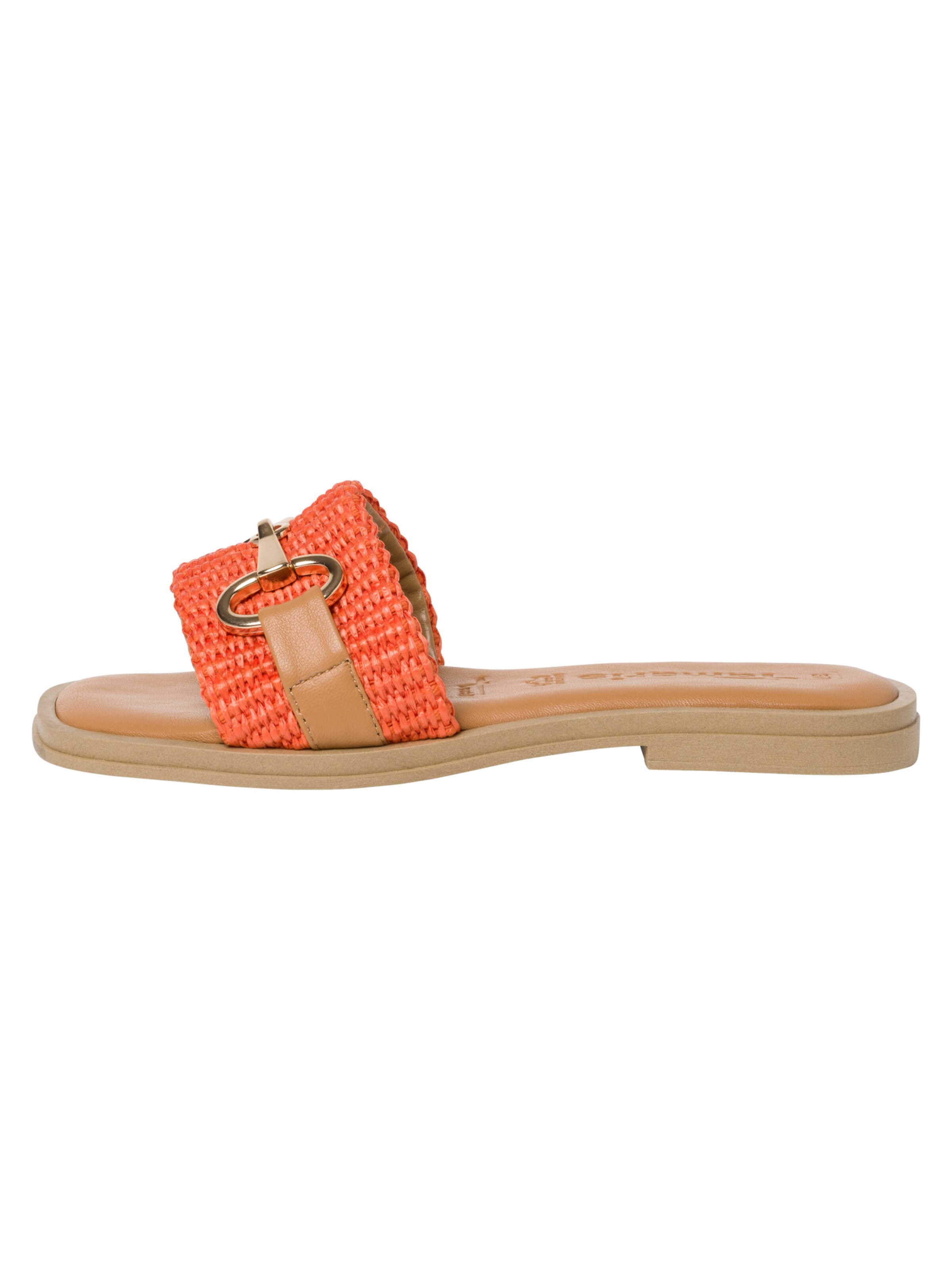 Tamaris Mules in Orange