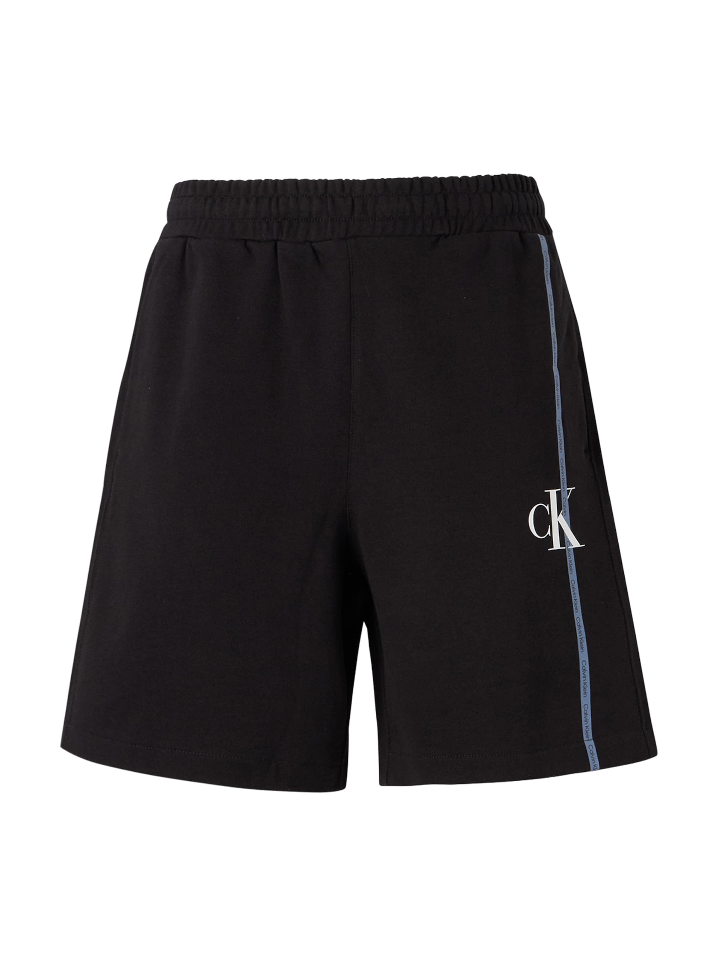 Calvin Klein Pantalon en saphir / noir / blanc, Vue avec produit