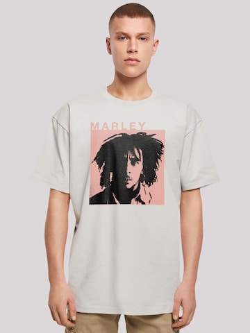 F4NT4STIC Shirt 'Bob Marley' in Grau: predná strana