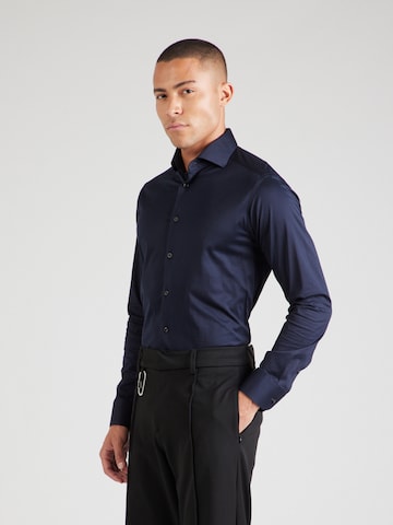 ETON Regular Fit Hemd in Blau: Vorderseite