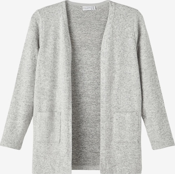 NAME IT Knit Cardigan 'Victi' in Grey: front