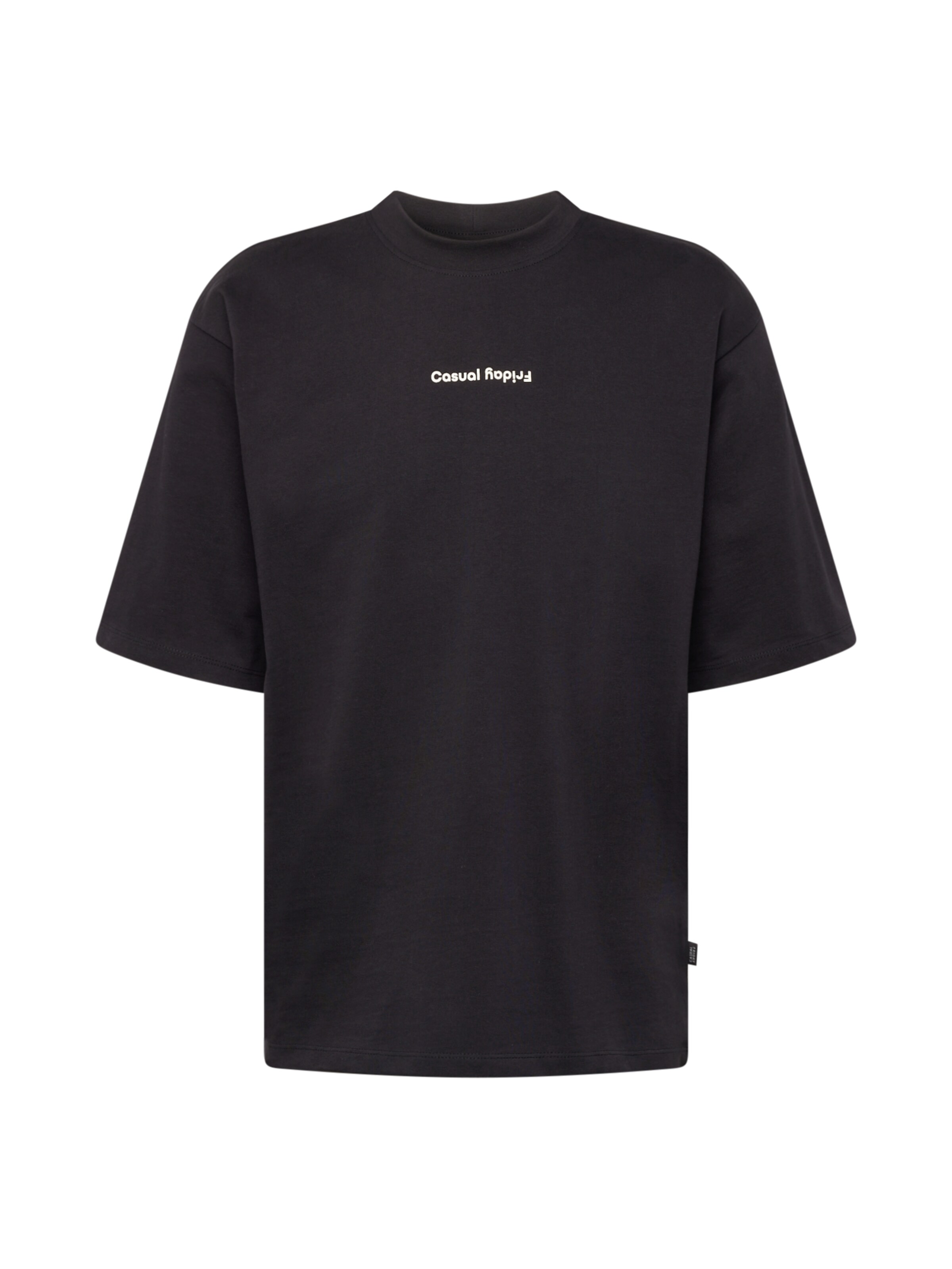 Casual Friday - Camiseta 'Tue' en negro: frente