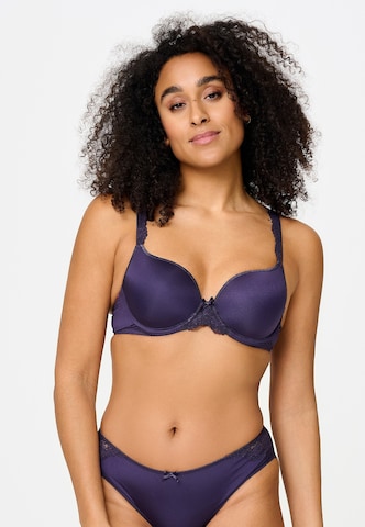 LingaDore T-shirt BH in Lila: voorkant
