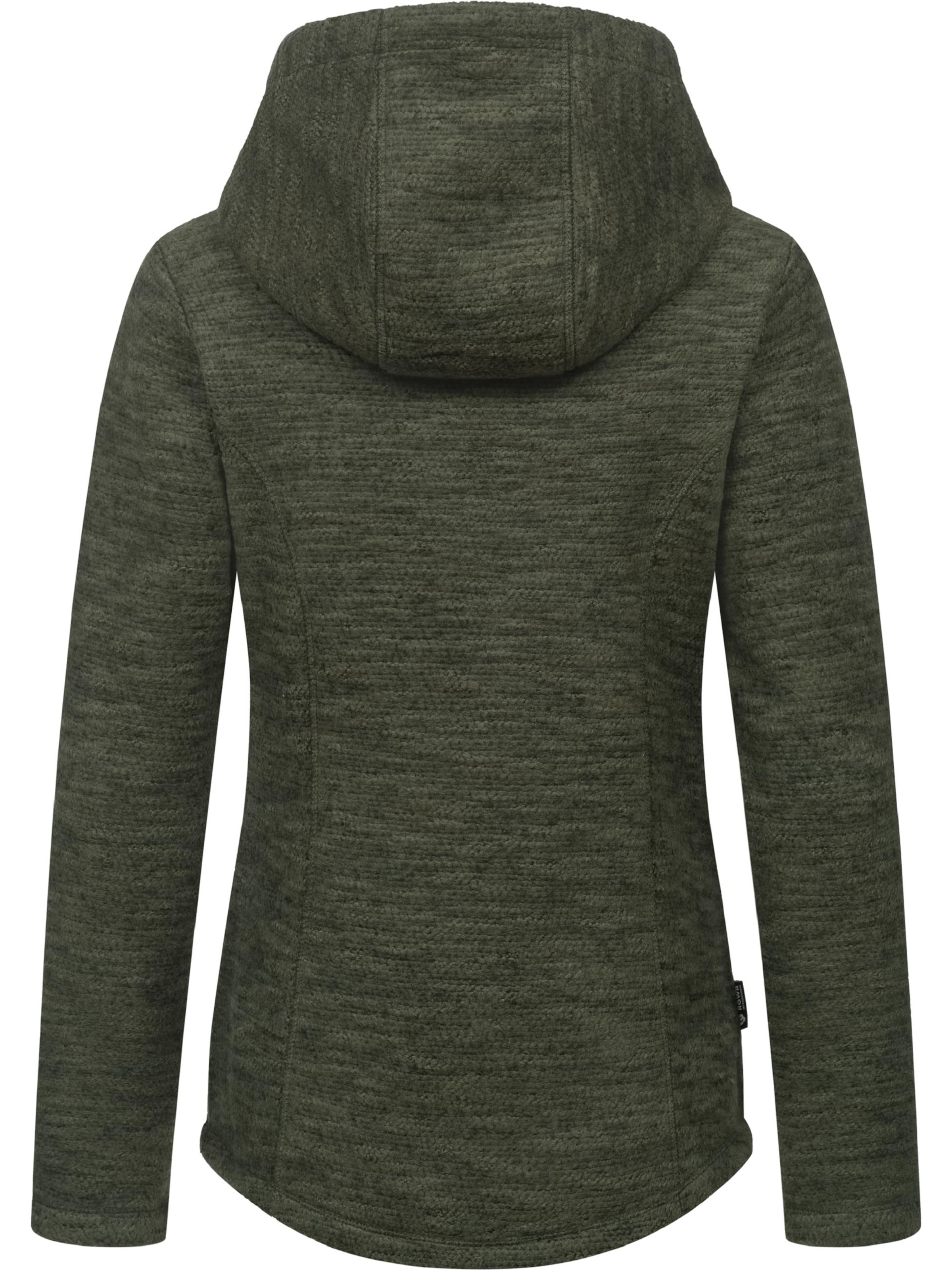 Ragwear Knit Cardigan 'Lyshka' in Green