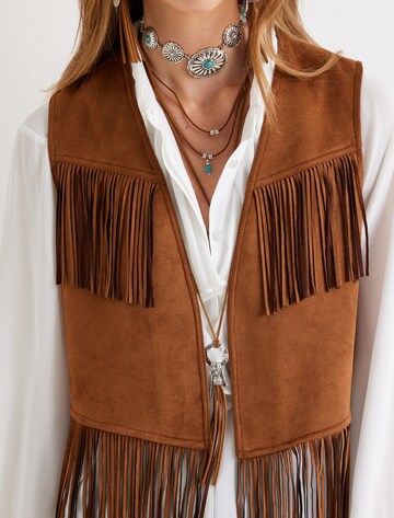 Koton Vest in Brown