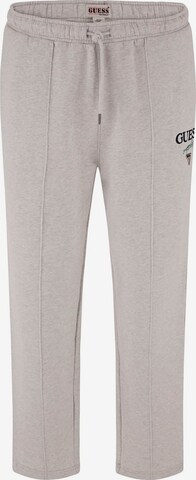 GUESS Slim fit Workout Pants in Grey: front