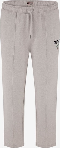 GUESS Slim fit Workout Pants in Grey: front