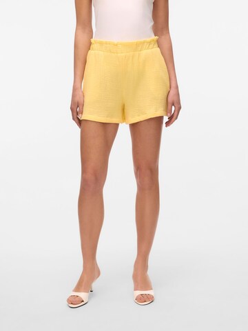 VERO MODA Baggy Broek 'VMNATALI' in Geel: voorkant