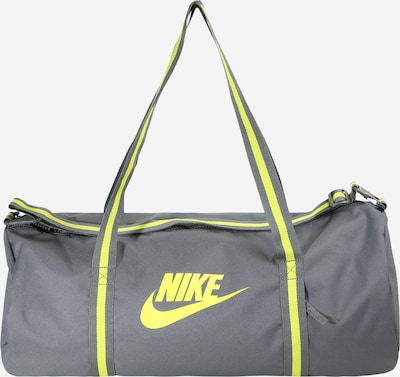 Nike Sportswear Rejsetaske 'Heritage' i neongulv / grå, Produktvisning