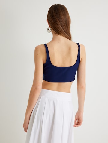 Koton Top in Blauw
