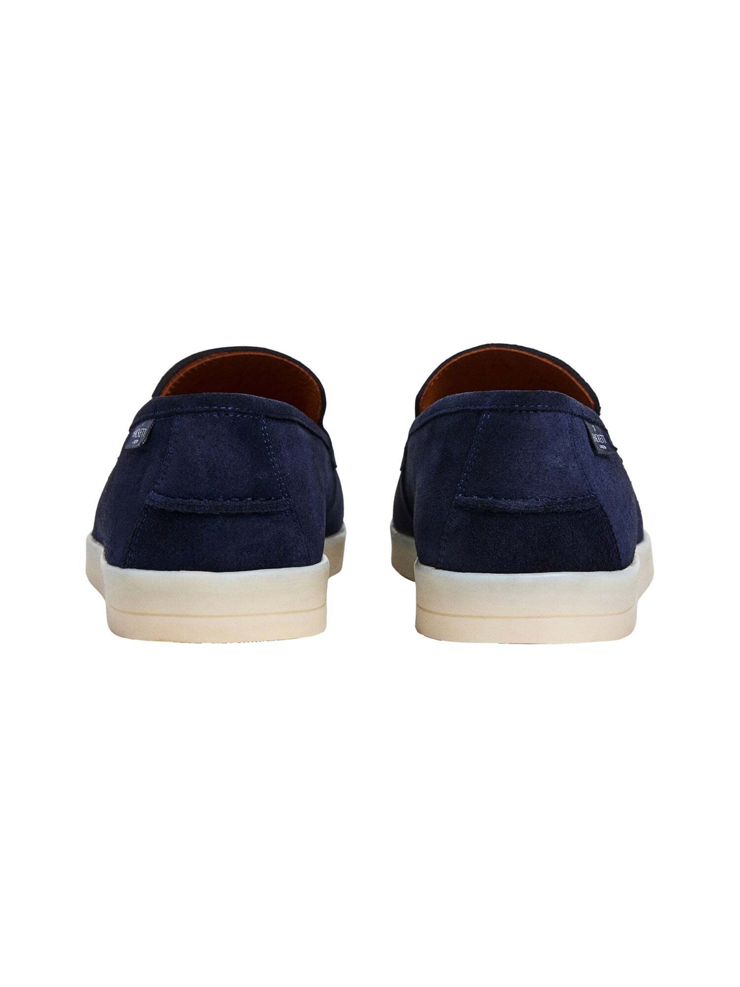 Hackett London Moccasin 'Martins' in Blue