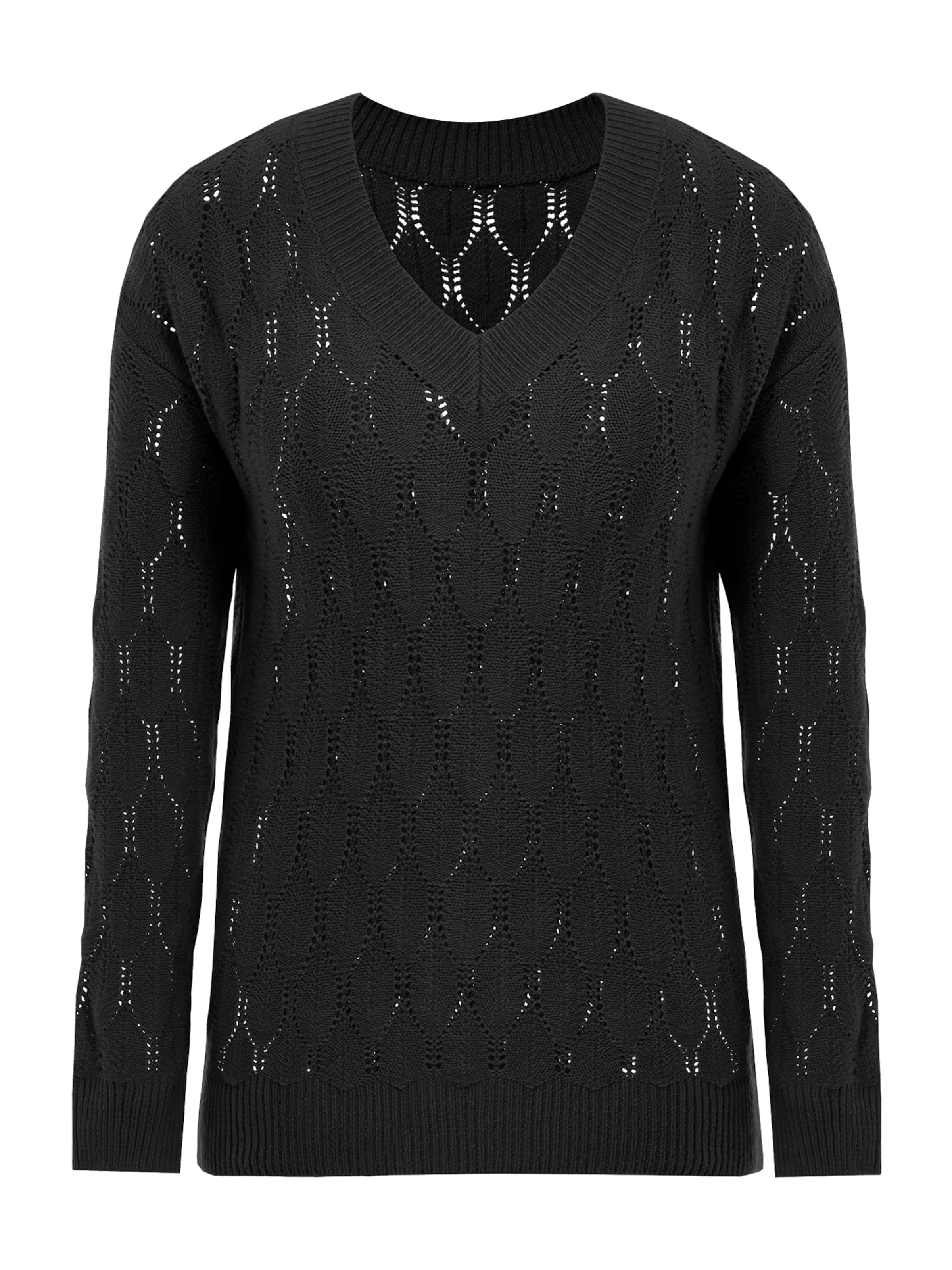 Imily Bela Pullover in Schwarz: Vorderseite
