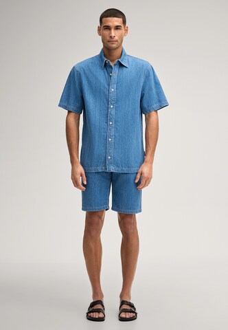 JOOP! Jeans Regular fit Overhemd 'Javio' in Blauw