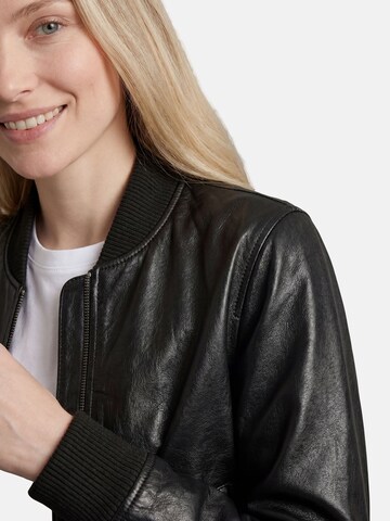 Apple of Eden Lederjacke in Schwarz