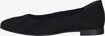 TAMARIS Ballet Flats in Black