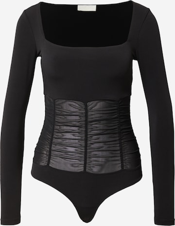 Shirtbody 'Brenda' LeGer by Lena Gercke en noir : devant