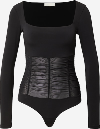 LeGer by Lena Gercke Shirt body 'Brenda' in de kleur Zwart, Productweergave