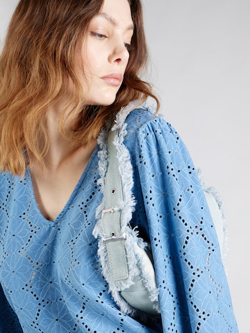 VILA Blouse 'LILJA' in Blue