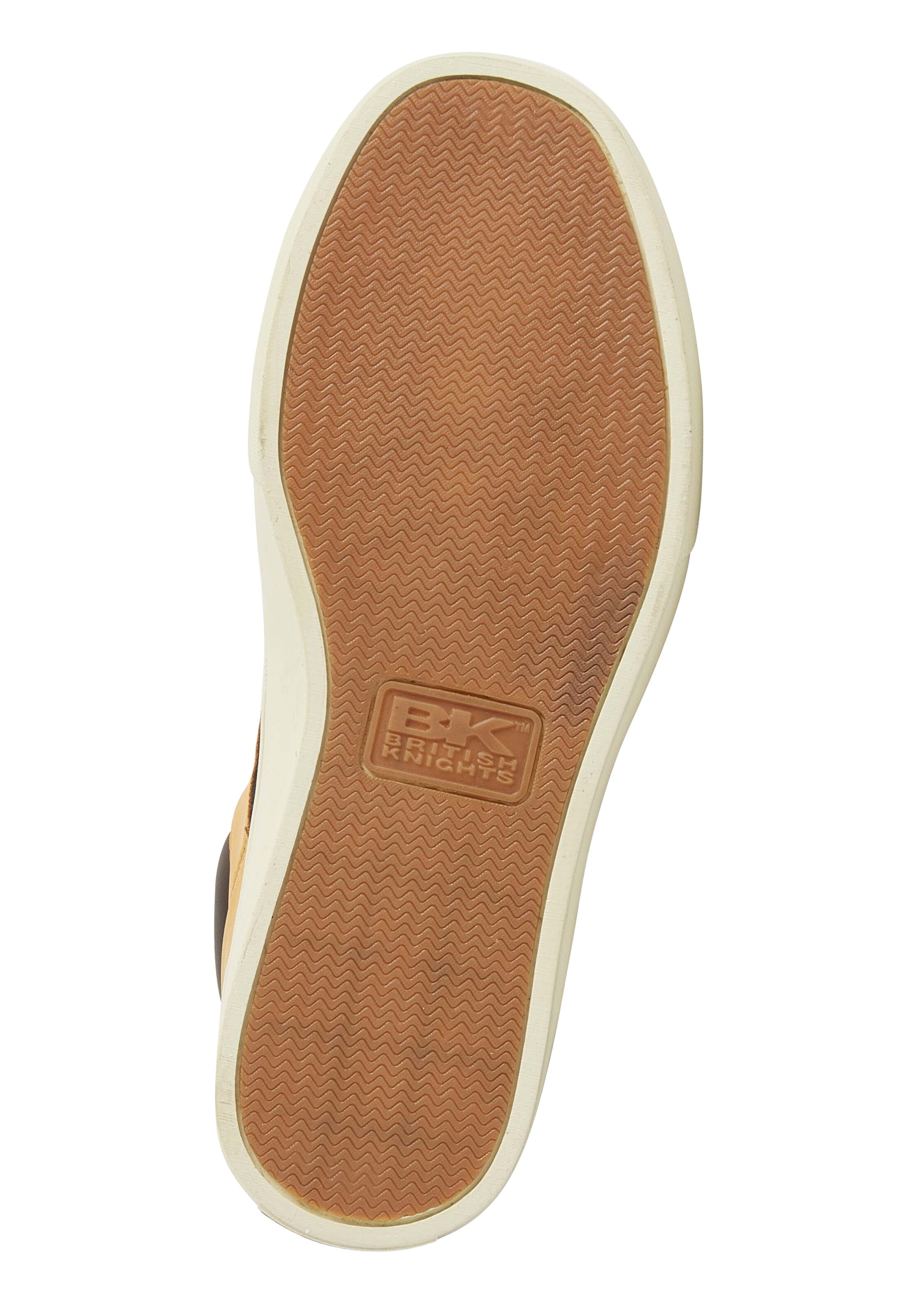 Baskets basses 'WOOD' BRITISH KNIGHTS en jaune