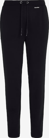 Calvin Klein Tapered Pants in Black: front