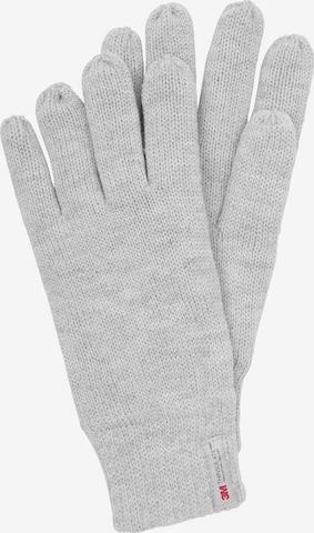 Gants 'Jason' INDICODE JEANS en gris : devant