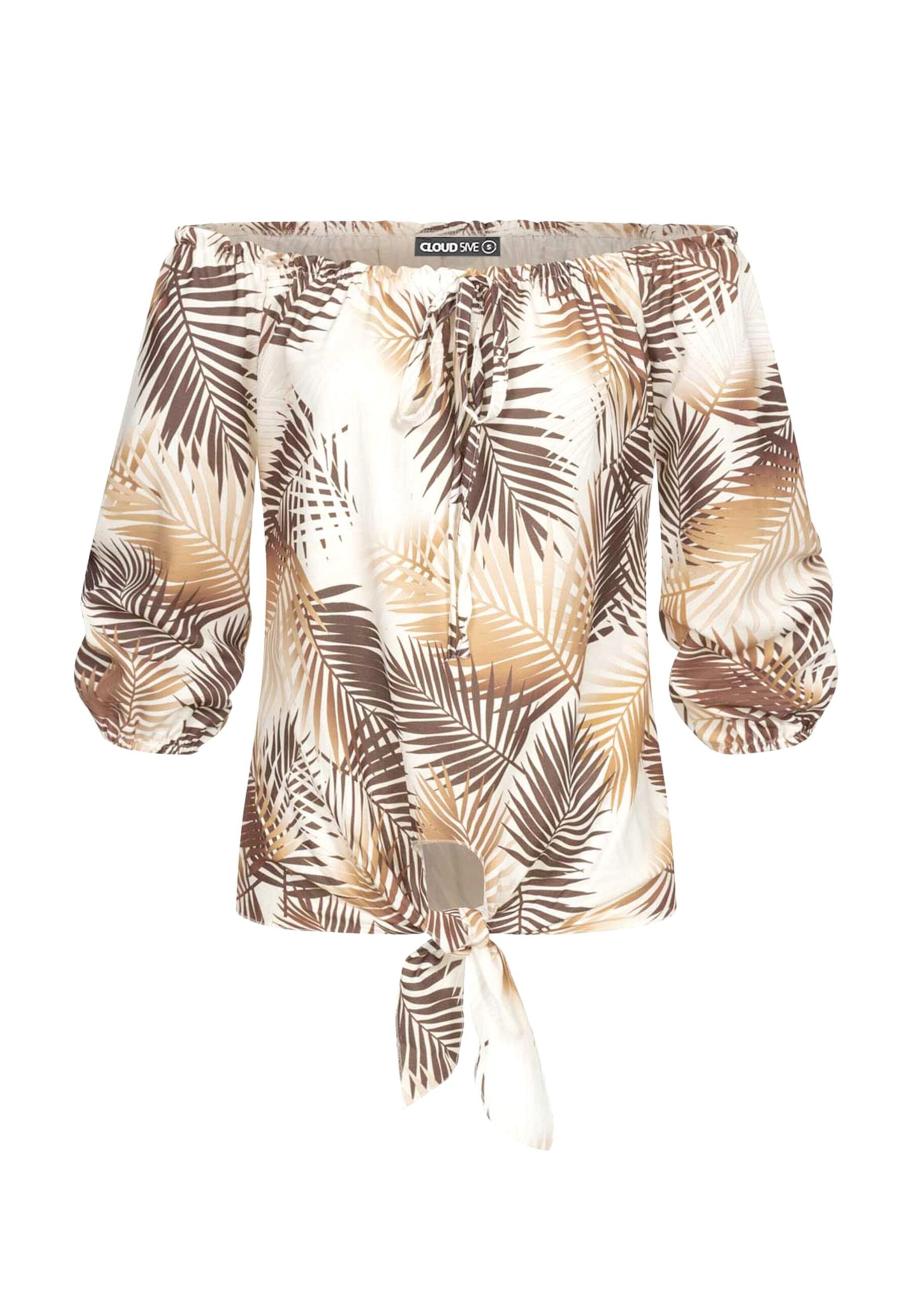 Cloud5ive Bluse in Weiß: Vorderseite