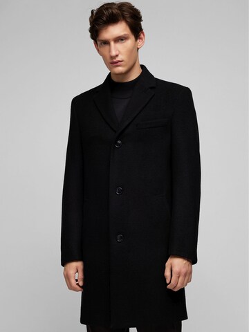 HECHTER PARIS Mantel 'Chesterfield' in Schwarz: Vorderseite