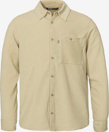 Schöffel Functioneel overhemd in Beige: voorkant