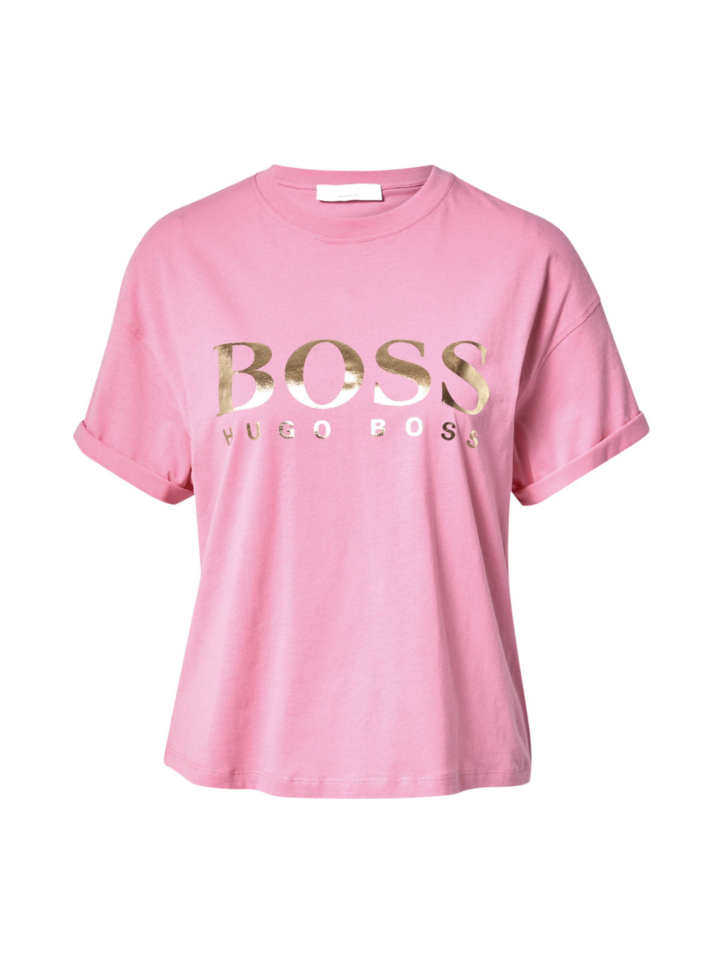 Frauen Shirts & Tops BOSS Orange T-Shirt 'Evina' in Pink - XI81196