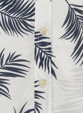 Key Largo - Ajuste regular Camisa ' MSH ' en blanco