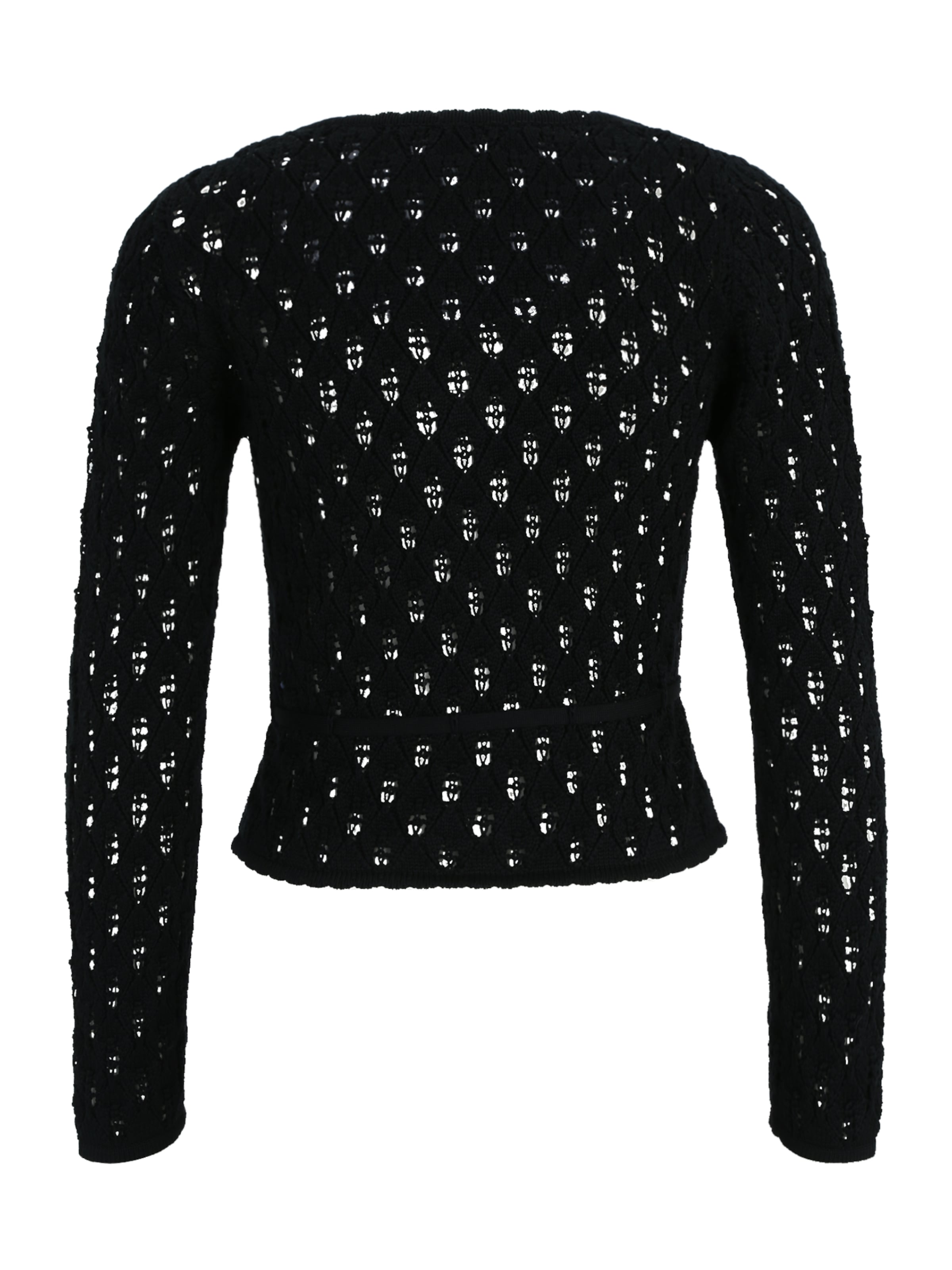 juoda Krüger Madl Kardiganas