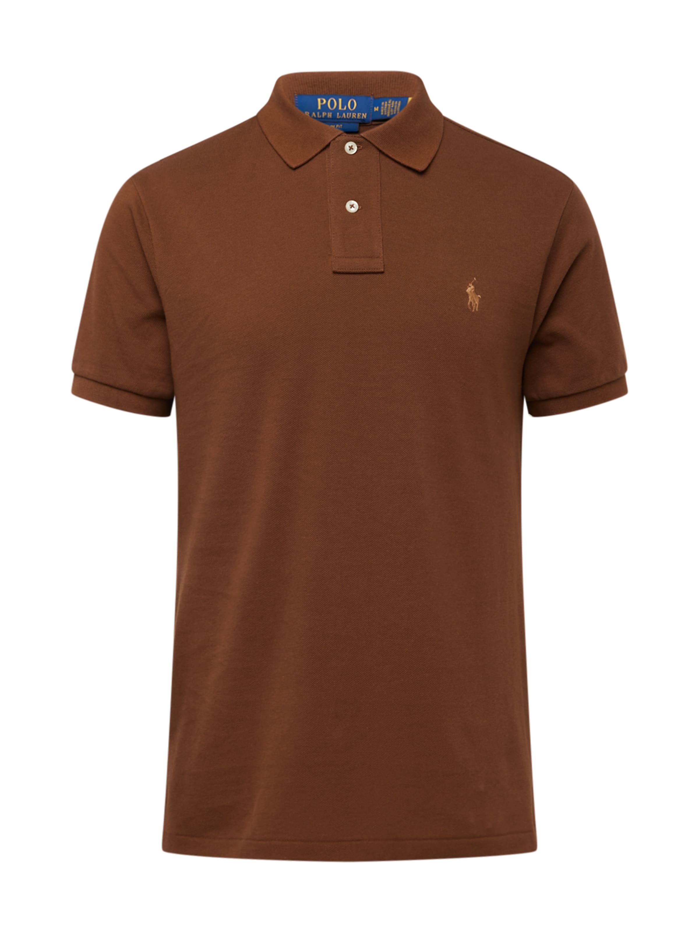 T-Shirt Polo Ralph Lauren en marron : devant