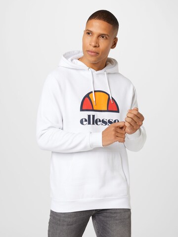 ELLESSE Athletic Sweatshirt 'Dahryl' in White: front