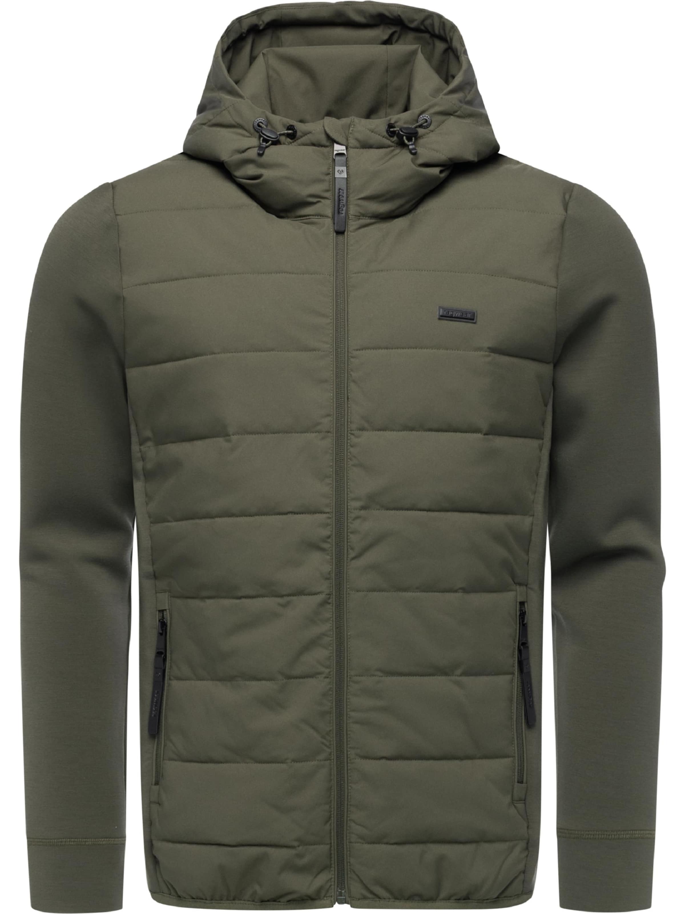 Giacca funzionale 'Rendy Tech' di Ragwear in verde: frontale