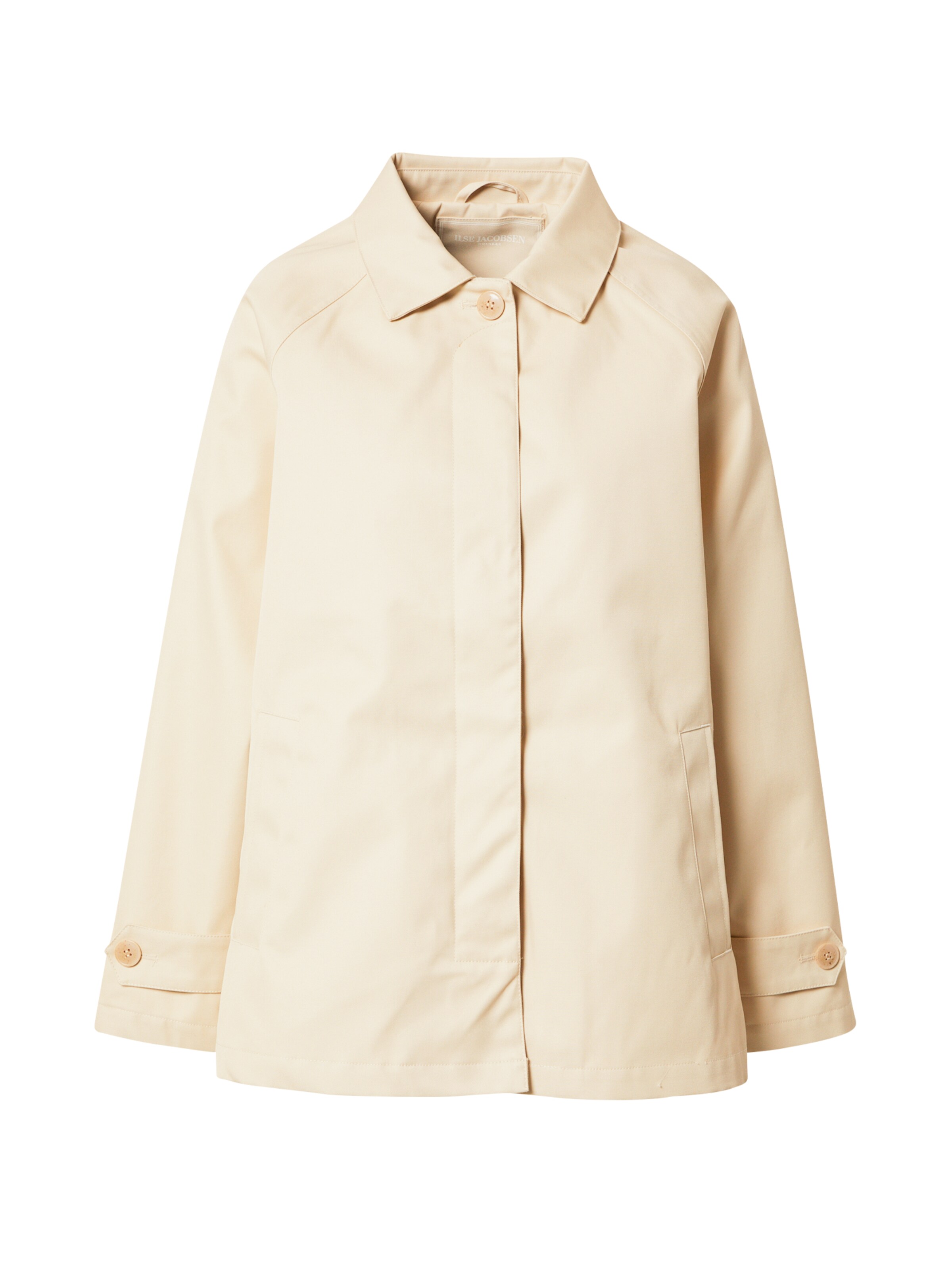 ILSE JACOBSEN Between-season jacket in Beige: front