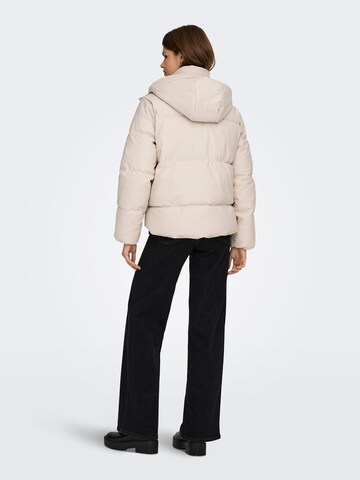 ONLY Kurtka zimowa 'ONLAGNES' w kolorze beżowy