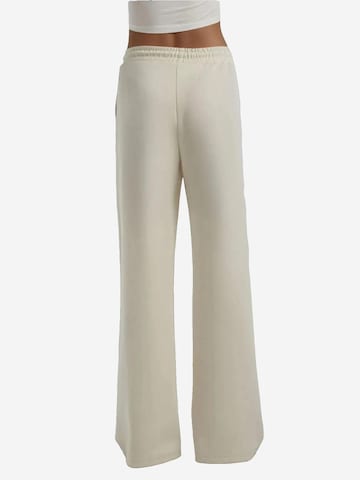 Wide Leg Pantalon Hiccup en beige