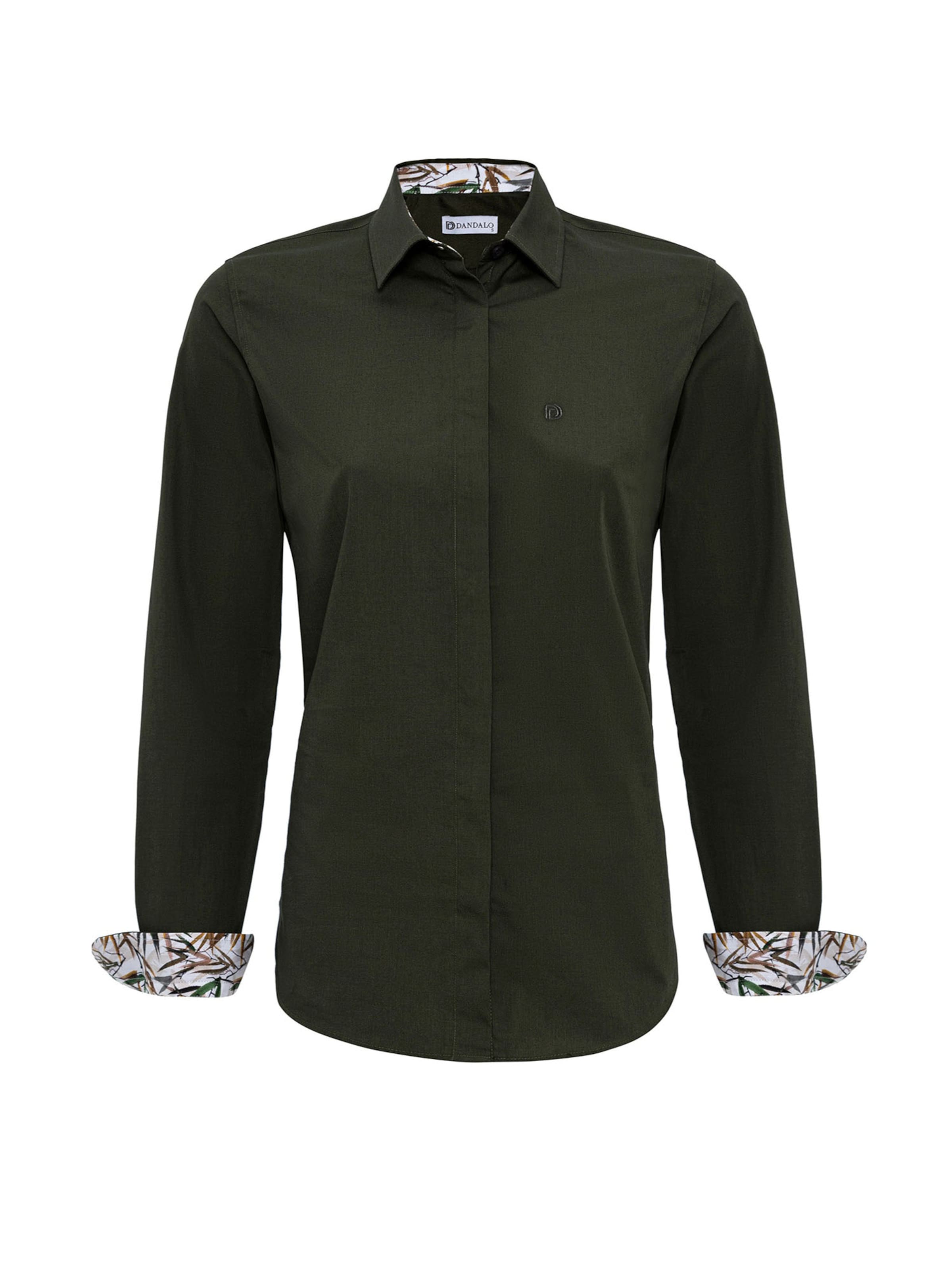 Dandalo Blouse in Groen: voorkant