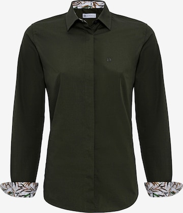 zaļš Dandalo Blūze: no priekšpuses