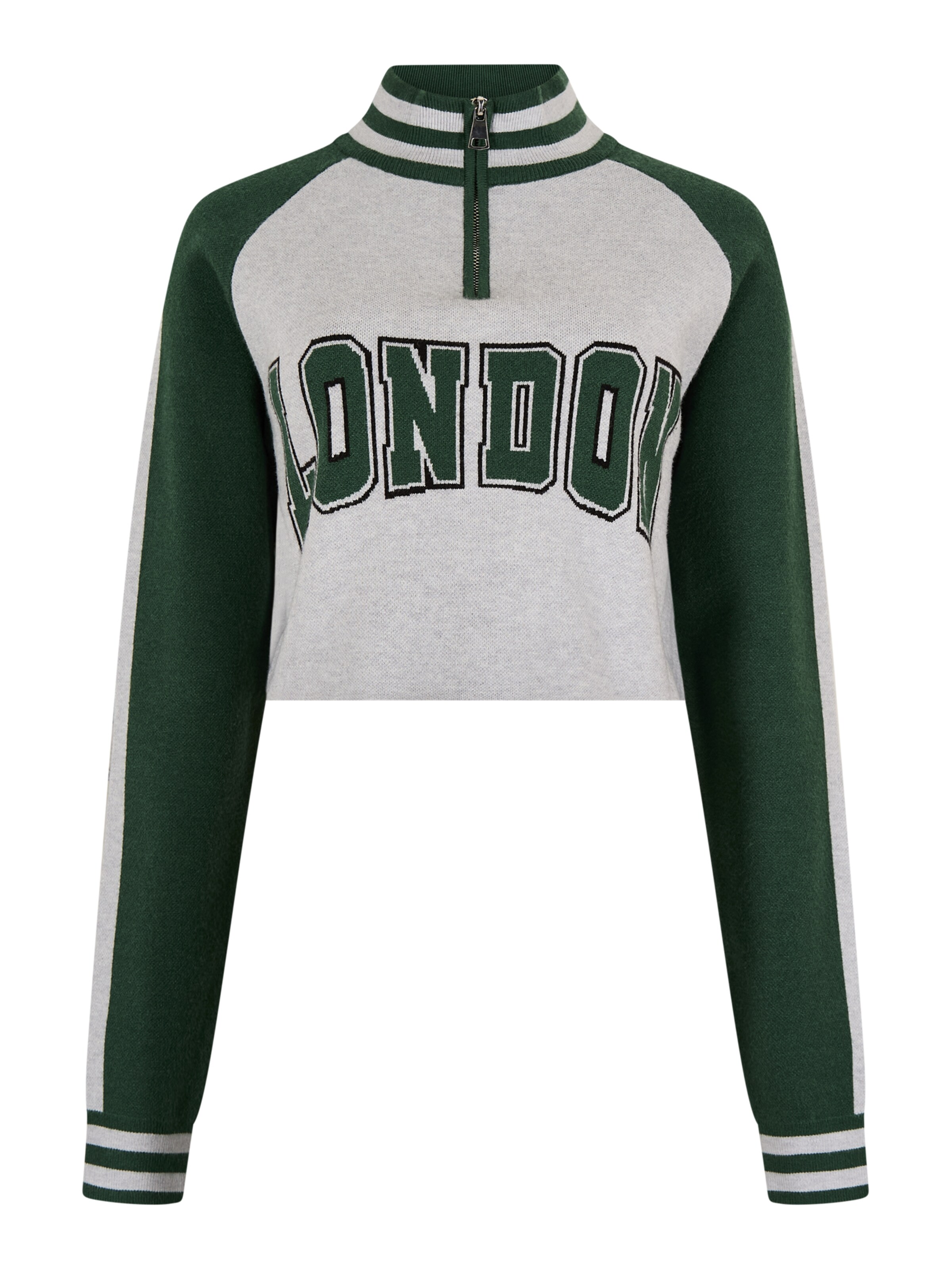 Sweat-shirt Apricot en gris : devant