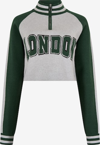 Sweat-shirt Apricot en gris : devant