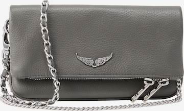 pilka Zadig & Voltaire Rankinė su ilgu dirželiu 'ROCK': priekis