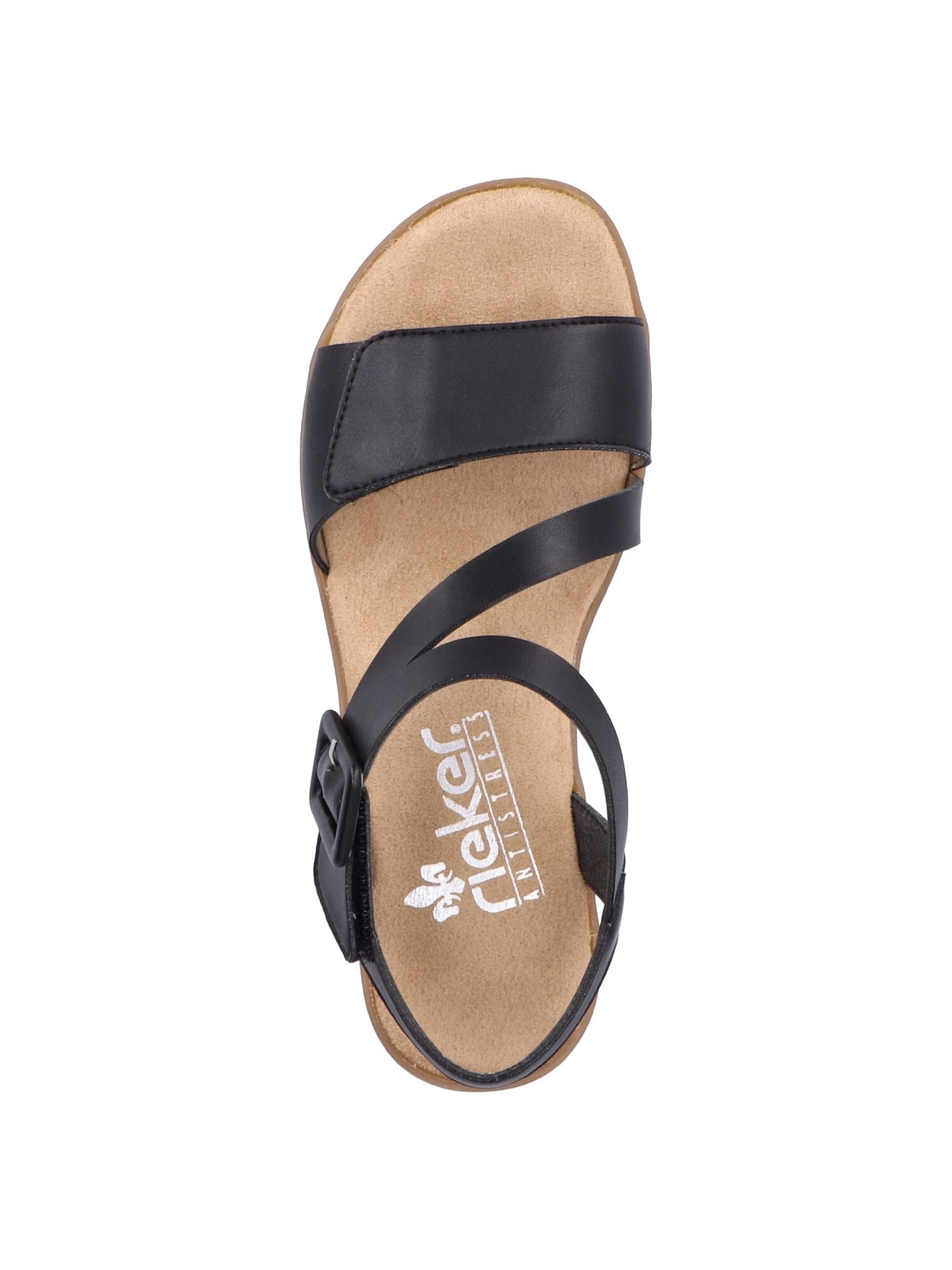 Rieker Sandaal in Zwart