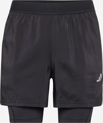 ADIDAS PERFORMANCE Regular Sportshorts in Schwarz: predná strana