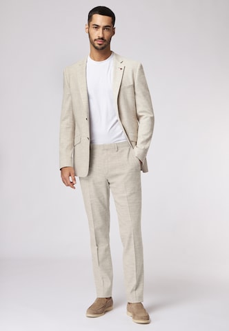 ROY ROBSON Slimfit Pak in Beige: voorkant