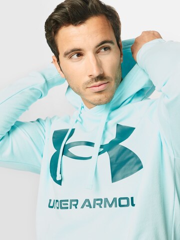 UNDER ARMOUR - Sweatshirt de desporto 'Rival' em azul