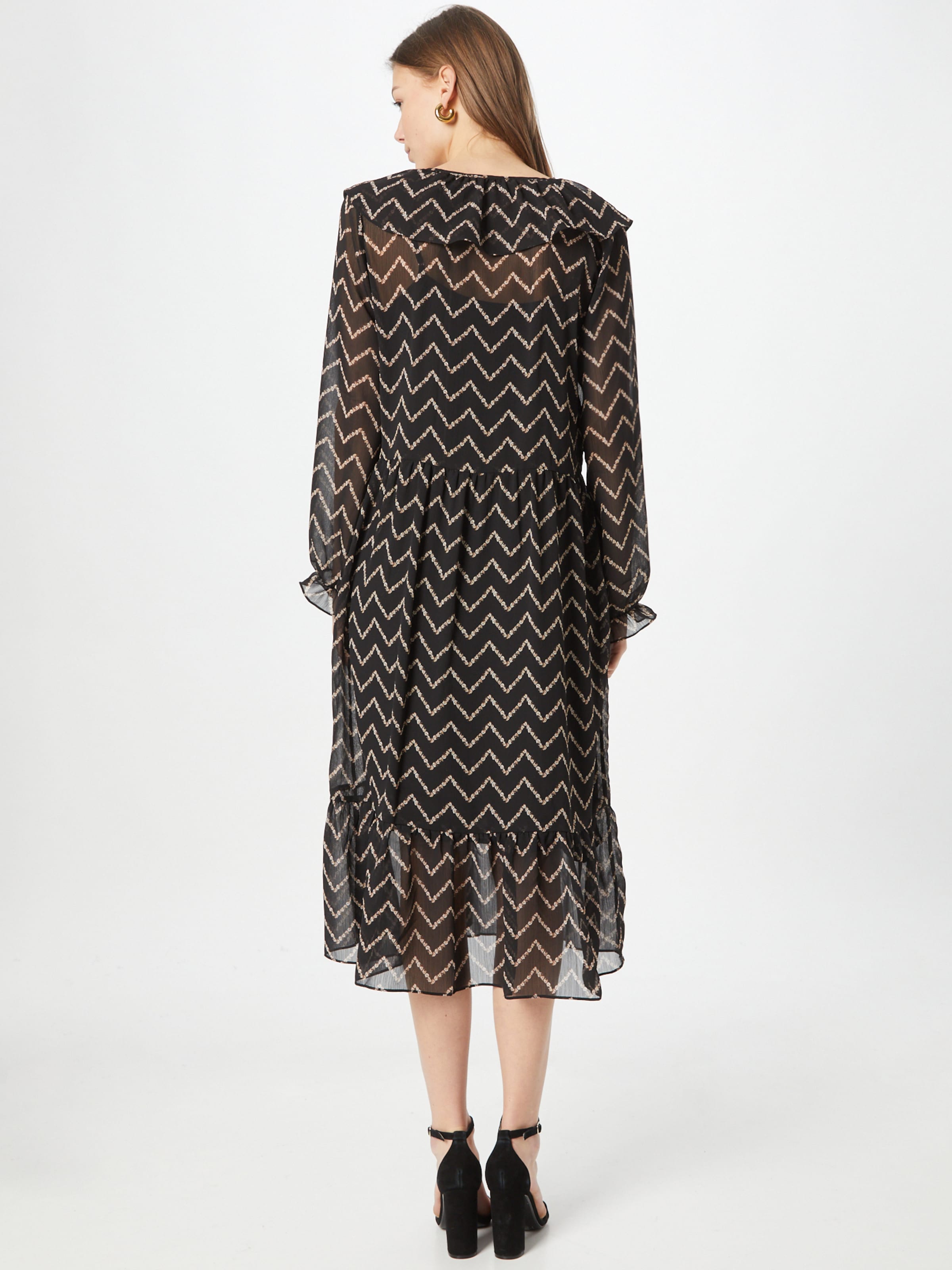 Frauen Kleider modström Kleid 'Nelle' in Schwarz - UY89034 Frauen Kleider modström Kleid 'Nelle' in Schwarz - UY89034