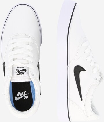 Baskets basses 'Chron 2' Nike SB en blanc