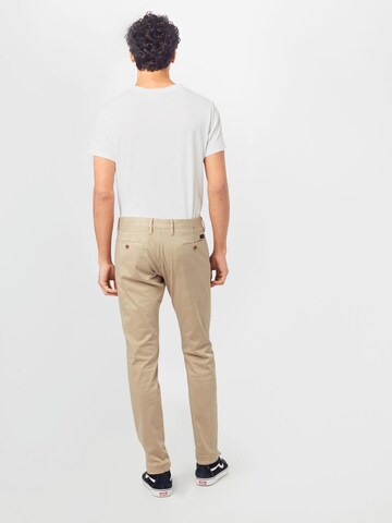 Regular Pantalon chino 'Code' STRELLSON en beige