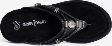 Tongs 'Silverthorne 360' Minnetonka en noir